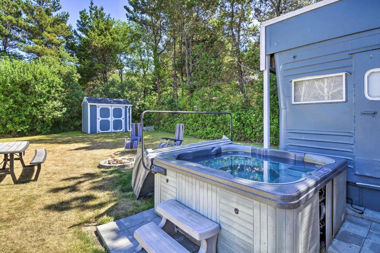 Coastal Pnw Gem With Hot Tub - Walk To Beach! Grayland Exteriér fotografie